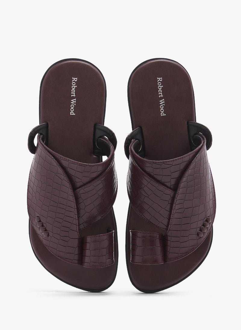 Robert Wood Mens Arabic FLORA SHIRGI Slipper - Image 4